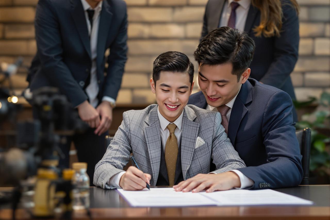 签约新生代演员陈思远，樱花视频艺人矩阵再添新星